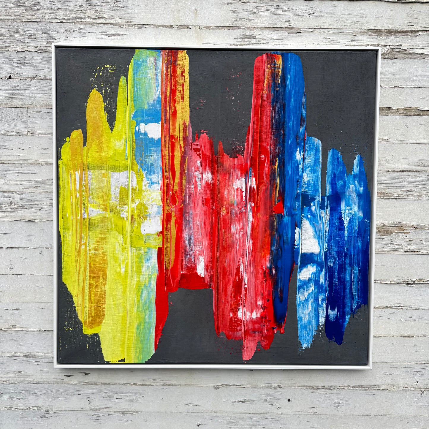 DIE ROTE TÜR - 100x100 CM