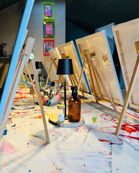 GEDANKENLOUNGE - ART Workshop für bis zu 8 Personen - 55546 Frei Laubersheim (Rheinland-Pfalz) - Nora Nessel